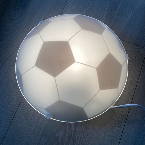 Vegglampe fotball