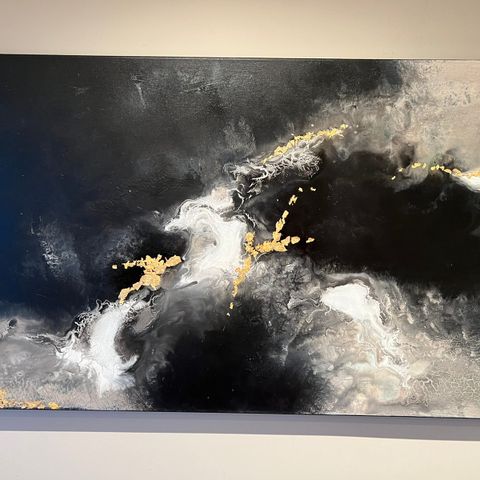 Kunst (malt på bestilling) 120x70cm. (Ny pris)