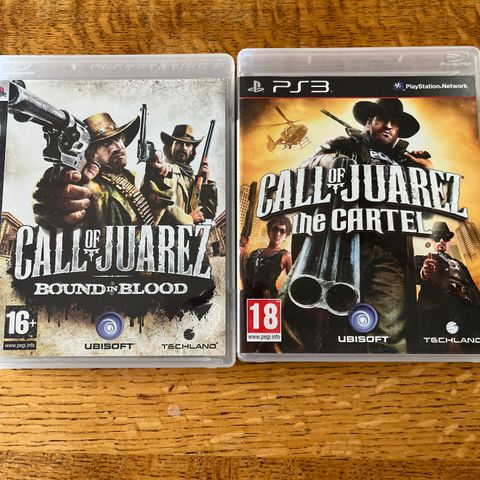 ps3 spill CALL OF JUAREZ COLLECTION