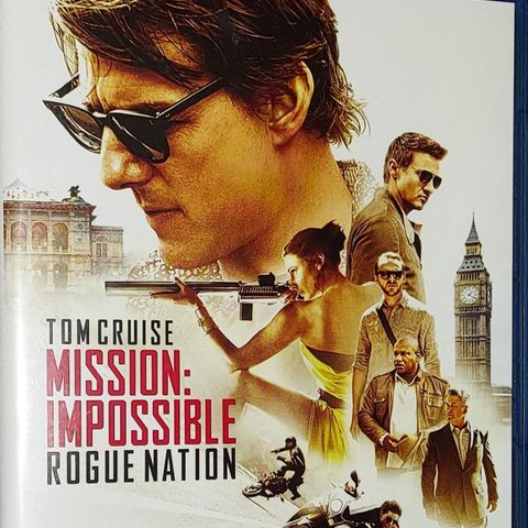 BLU RAY.MISSION IMPOSSIBLE.ROUGE NATION.