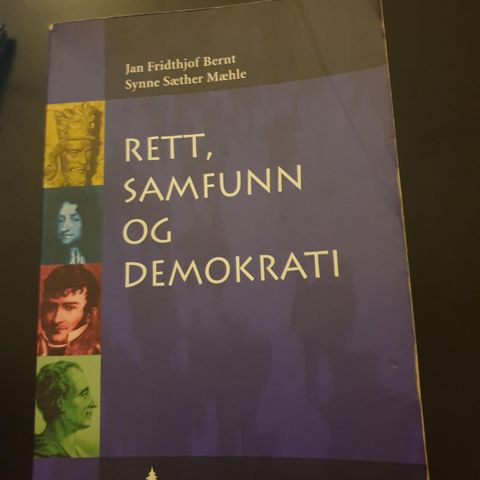 Rett, samfunn og demokrati