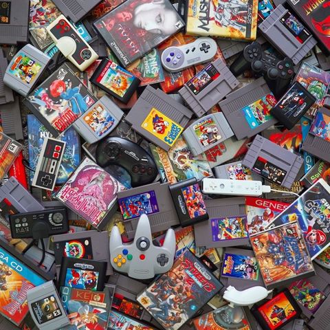 kjøpe alle nintendo, playstation 1, 2 eller xbox original spillsamling