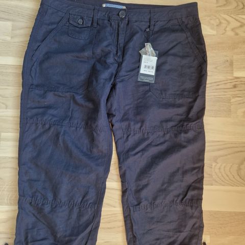 Ny Jean Paul Capri bukse i lin/bomull str xl