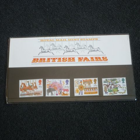 1983 Royal Mail Mint - British Fairs - Frimerke samlepakke.