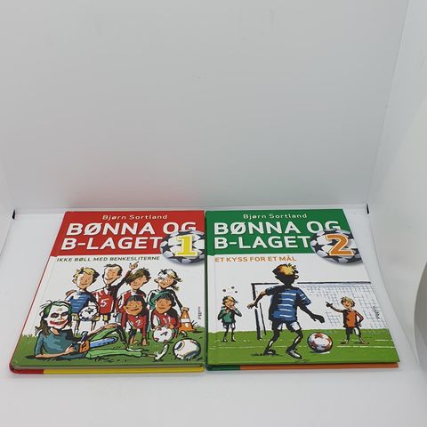 Bønna og B-Laget bok 1 og 2 - Bjørn Sortland