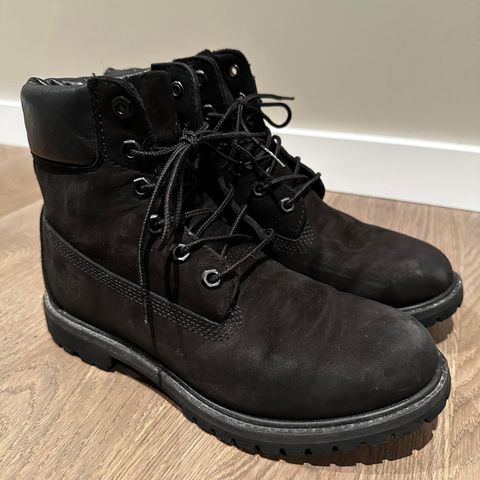 Timberland 6 inch sko i str 39 - brukt noen få ganger