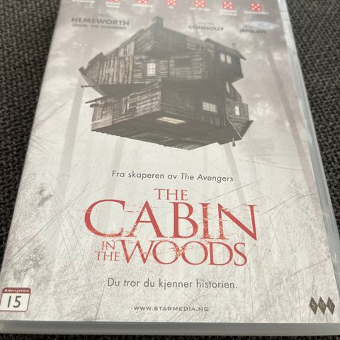 DVD: «The Cabin in the Woods» (Norsk utgave med tekster)