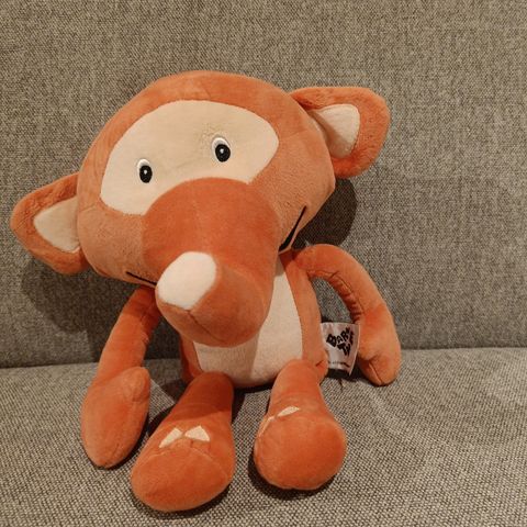 Fantorangen kosebamse 38 cm, kr. 40