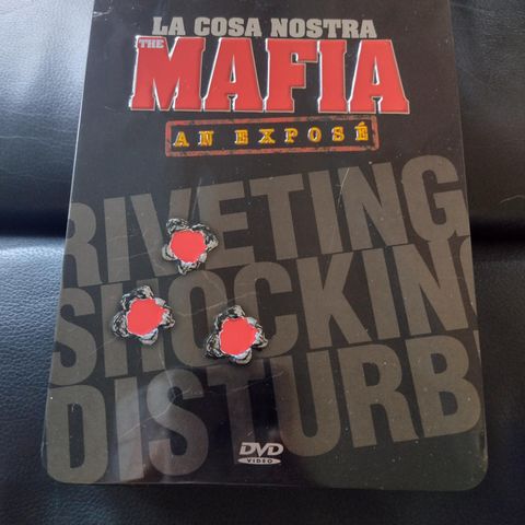 La Cosa Nostra Mafia DVD Tin Box Samling Selges