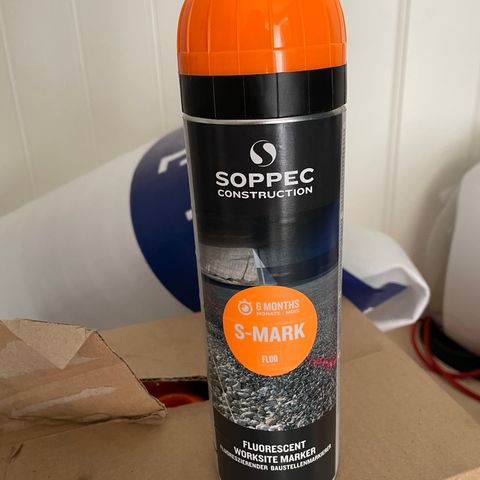 Soppec markeringspray Fluroruserende orange