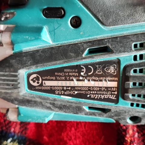 Makita Hammerdrill/Drill/Skrumaskin