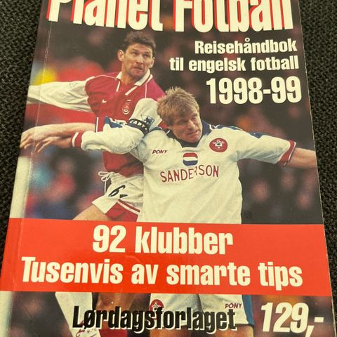 «Planet Fotball - Reisehåndbok til engelsk fotball 1998-99»