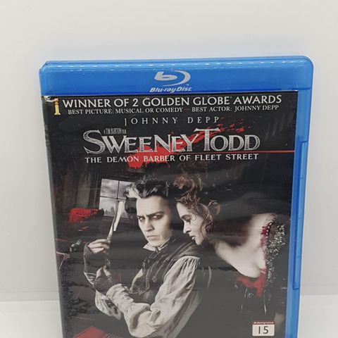 Sweeney Todd. Blu-ray