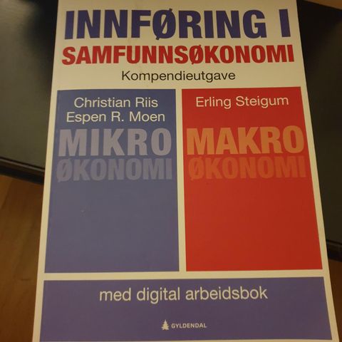 Innføring i samfunnsøkonomi