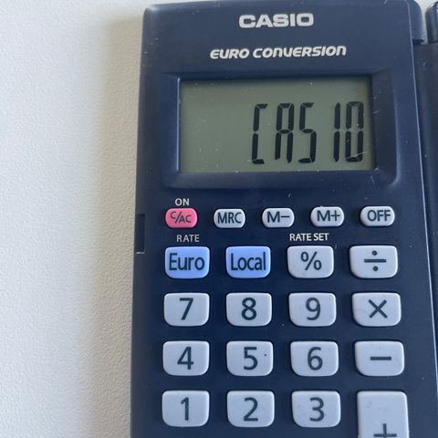 CASIO  Kalkulator