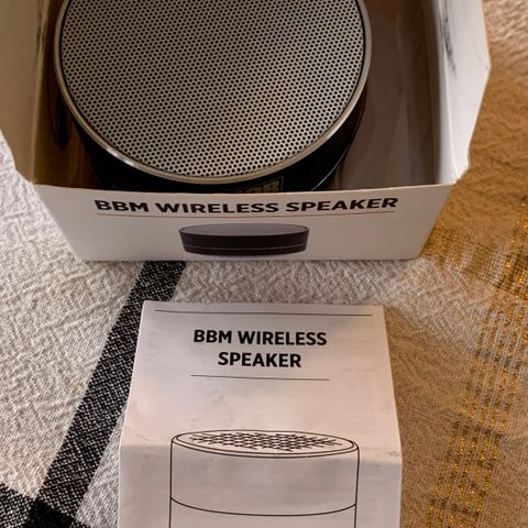 Høyttaler med Wireless