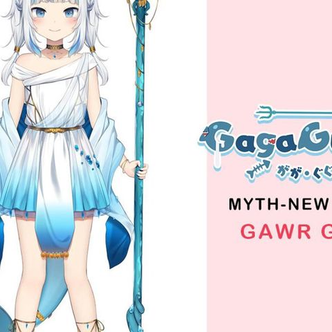 Myth Gawr Gura Cosplay