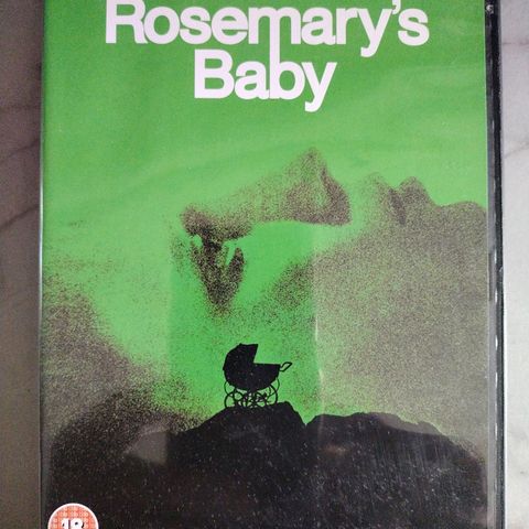 Dvd. Rosemary's baby. Roman Polanski/Mia Farrow.. Skrekk/Drama. Norsk tekst.