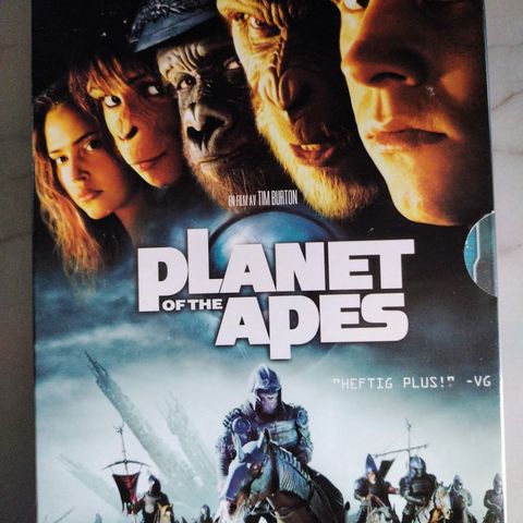 Dvd. Planet of the apes. 2 disk collectors edition. Sci-Fi/Eventyr. Norsk tekst.