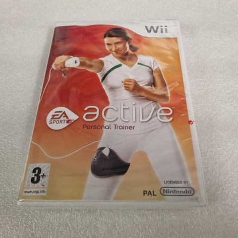 EA Active Personal Trainer til Nintendo Wii Nytt og Uåpnet