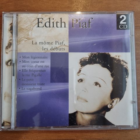 Ny EDITH PIAF DOBBEL CD