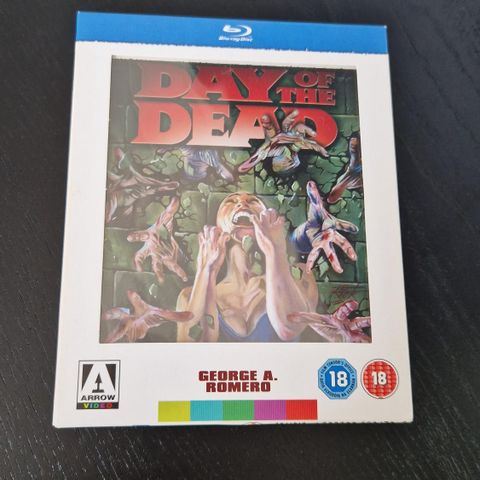 Day of The Dead  Arrow video Windows Box ute av print Bluray komplet/ comic