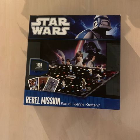 Star wars rebel mission brettspill (komplett)