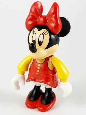 Vintage Lego Disney Minnie Mouse minifiguren