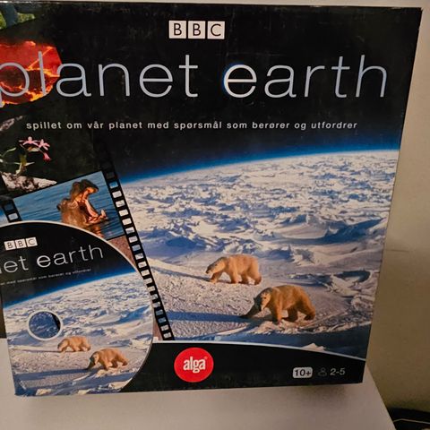Planet earth dvd, nytt brettspill