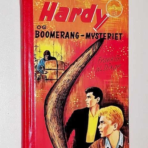 2 NR.52.HARDY GUTTENE OG BOOMERANG-MYSTERIET BØKER.