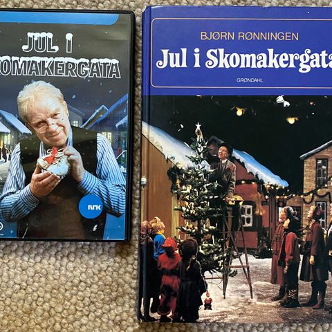 Jul i Skomakergata - PC-spill og bok