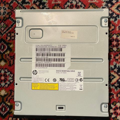 HP DVD RW Spiller / brenner-Model DH16ABSH-HT2