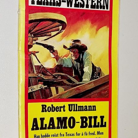 TEXAS-WESTERN BLAD.ALAMO BILL.NR.10-UKE 42 1976.