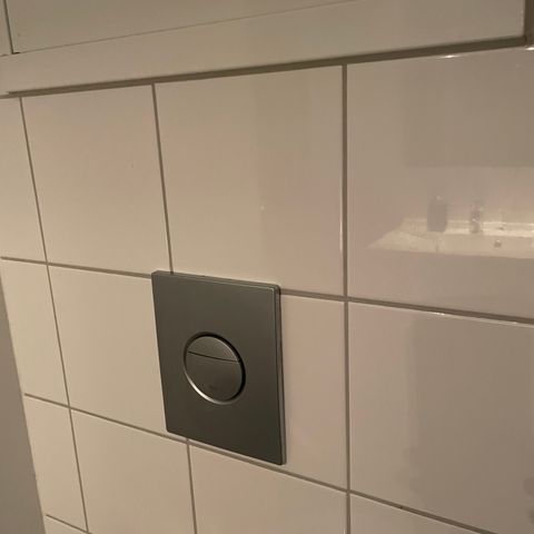 Grohe Nova Trykkplate matt krom farge