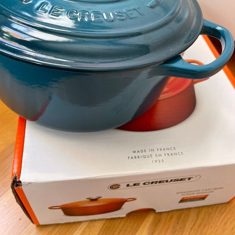 Le Creuset gryte 4L i nydelig turkis farge