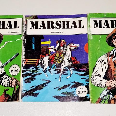 3 MARSHAL BLADER NR.4,9.