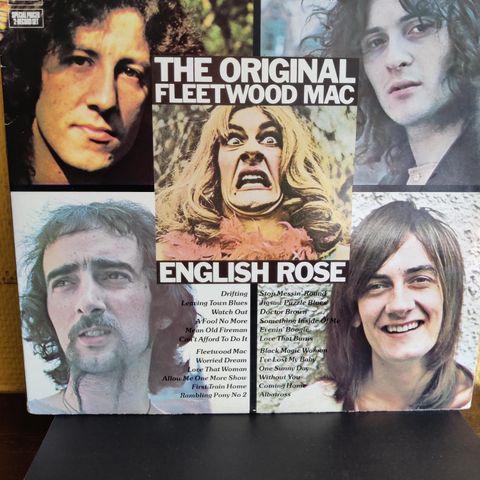 THE ORIGINAL FLEETWOOD MAC/ENGLISH ROSE 2×VINYL