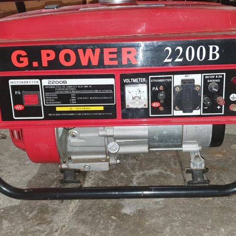 Strømaggregat Power 2200B