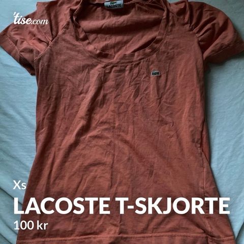 lacoste tskjorte