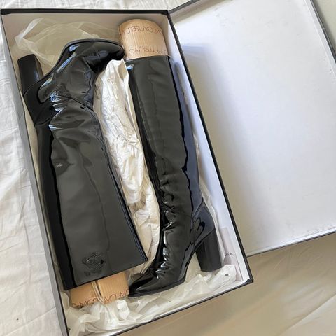 Chanel skinnboots - str 36