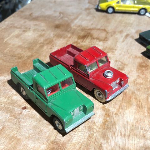 Corgi Land Rover x2