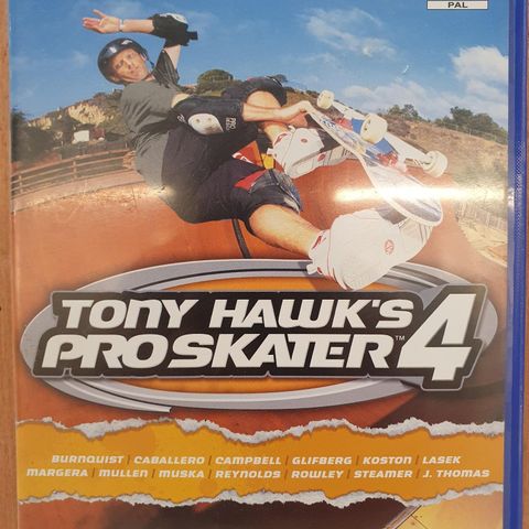 Tony Hawk's Pro Skater 4 til PS2