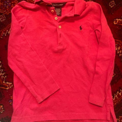 Ralph Lauren Pique skjorte / genser str. 5 år