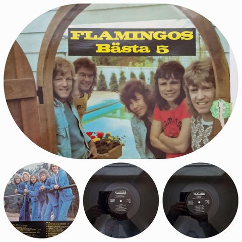 FLAMINGOS BASTA 5/1976 - VINTAGE/RETRO LP-VINYL (ALBUM)