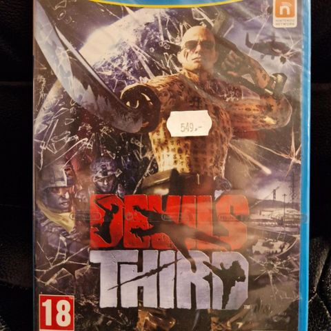 Devil's Third Nintendo WiiU ny i plast