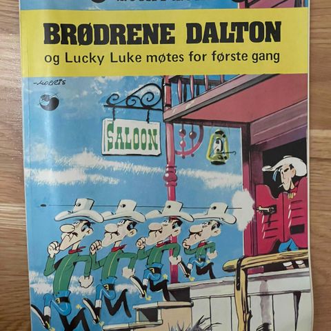 Brødrene Dalton og Lucky Luke tegneserie nr 19 (1984)