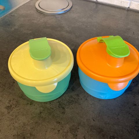 Kjekke tupperware bokser- ny pris