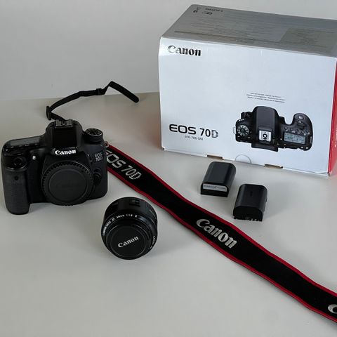 Canon EOS 70D + reim osv