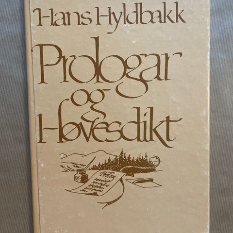 Hans Hyldbakk «Prologar og høvesdikt»