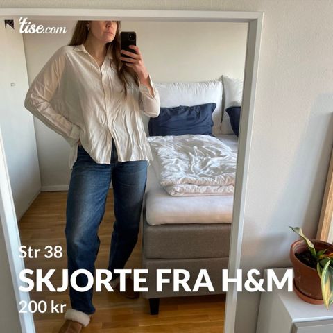 Skjorte fra H&M, str 38